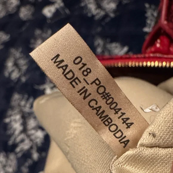 Brahmin Red Crocodile-Embossed Satchel - Picture 7 of 9